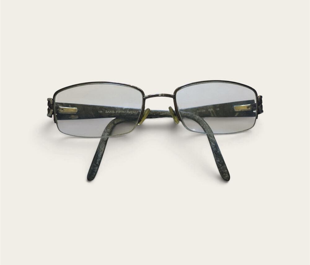 Saks Fifth Avenue S5A 226 FEP 135 Women’s Glasses Frames Only Brown Tortoise